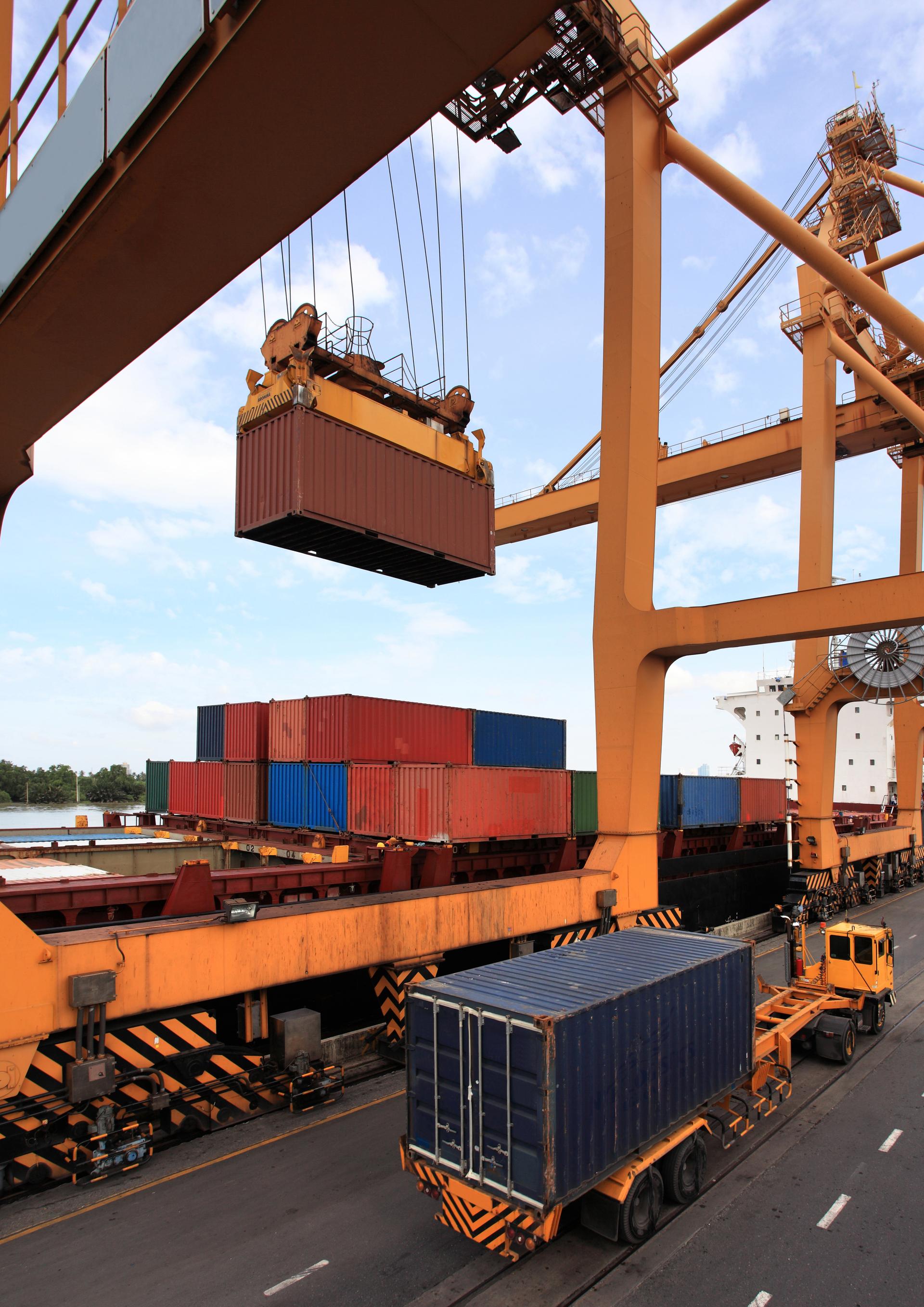 Container cargo logistics India